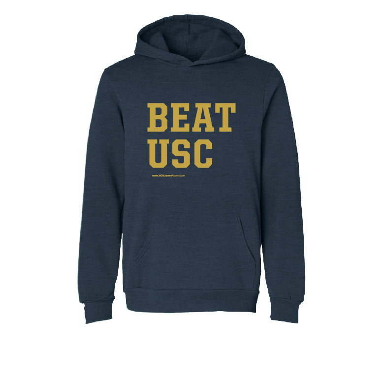 ND Beat USC Sweatshirt Navy