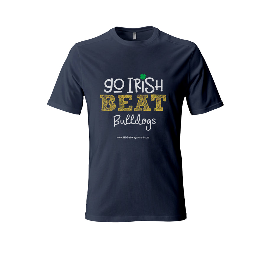 Kids Beat Bulldogs T-Shirt Navy