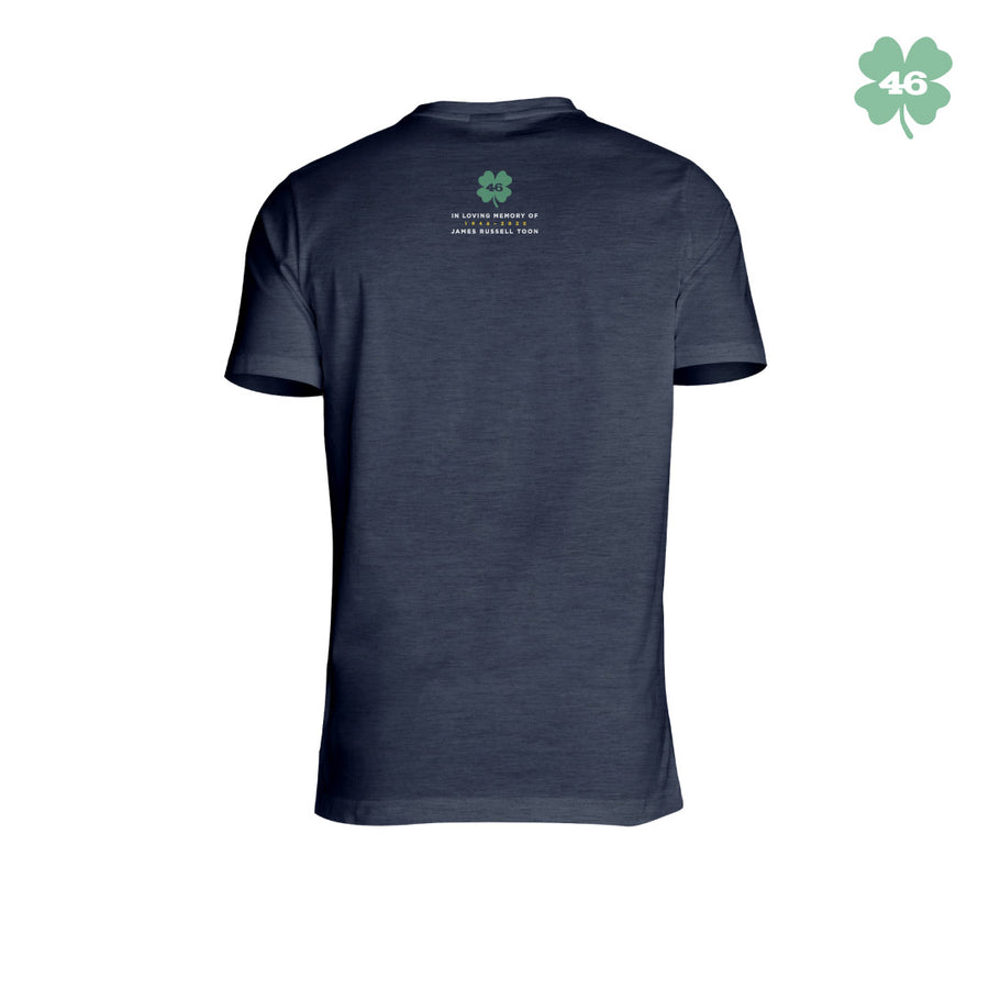 Kids GO Irish Block 46 T-Shirt Navy