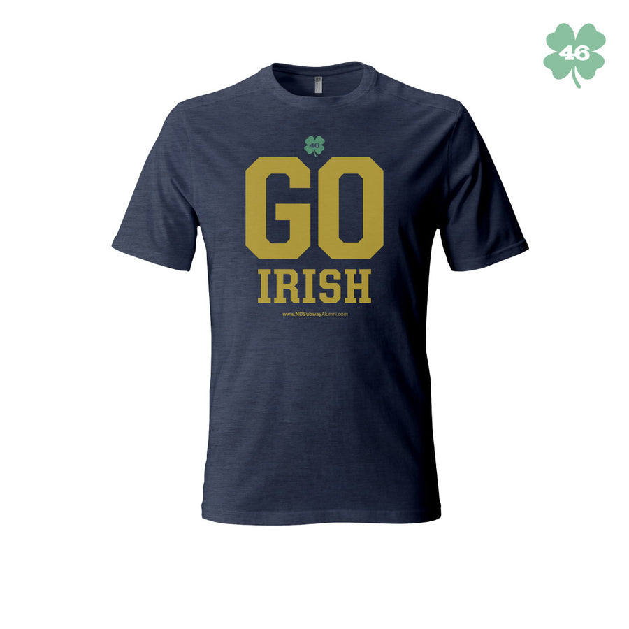 Go Irish Block 46 T-Shirt Navy