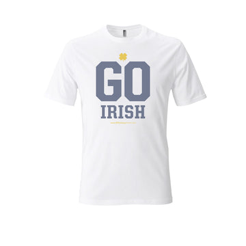 Go Irish Block T-Shirt White