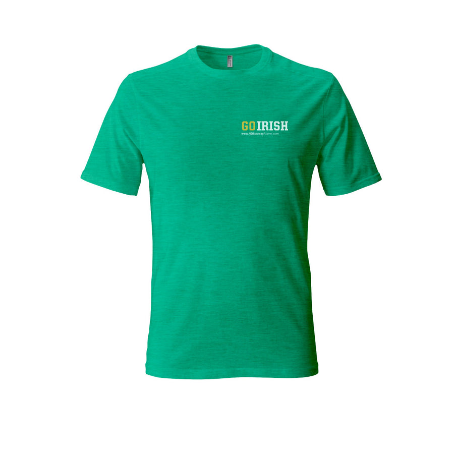Go Irish Chest T-Shirt Navy/Green