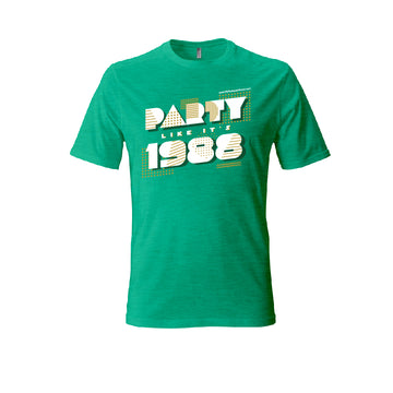 Notre Dame Party Like Its 1988 T-Shirt Green