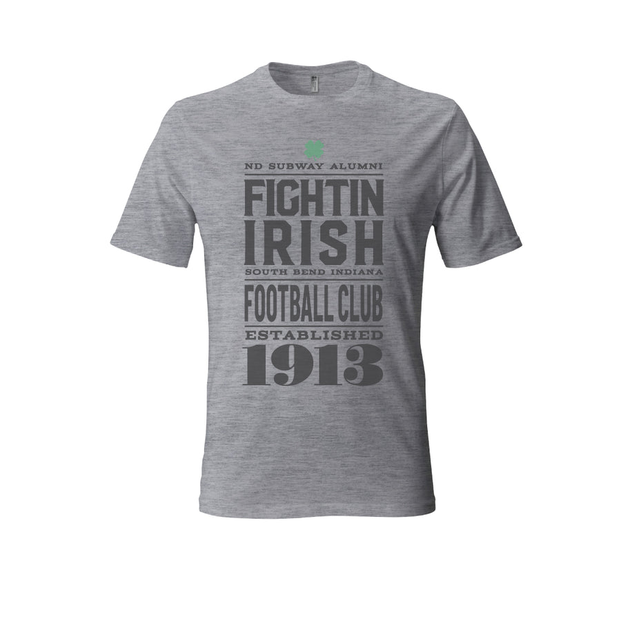 ND Subway Alumni Club T-Shirt Heather