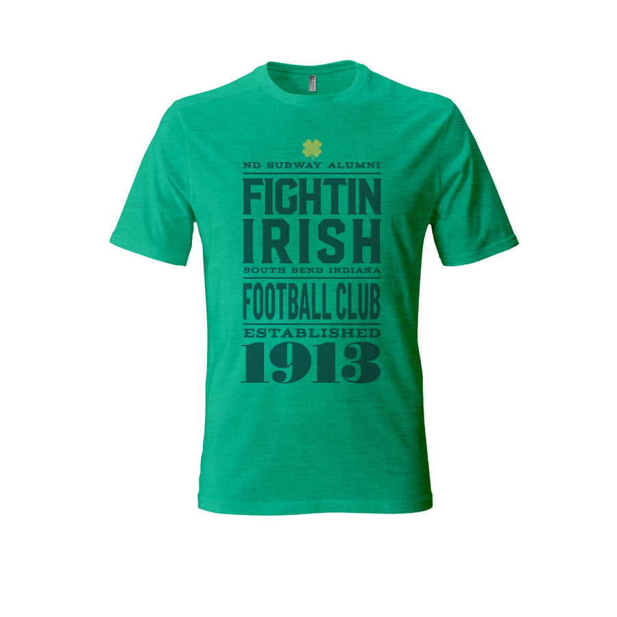 ND Subway Alumni Club T-Shirt Green