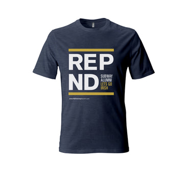 ND Subway Alumni REP ND T-Shirt Navy