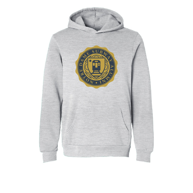 NDSA University Seal Sweatshirt Gray